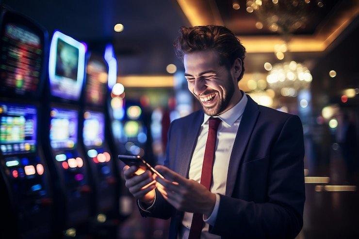 Pengguna mobile menyiapkan pesan kontak